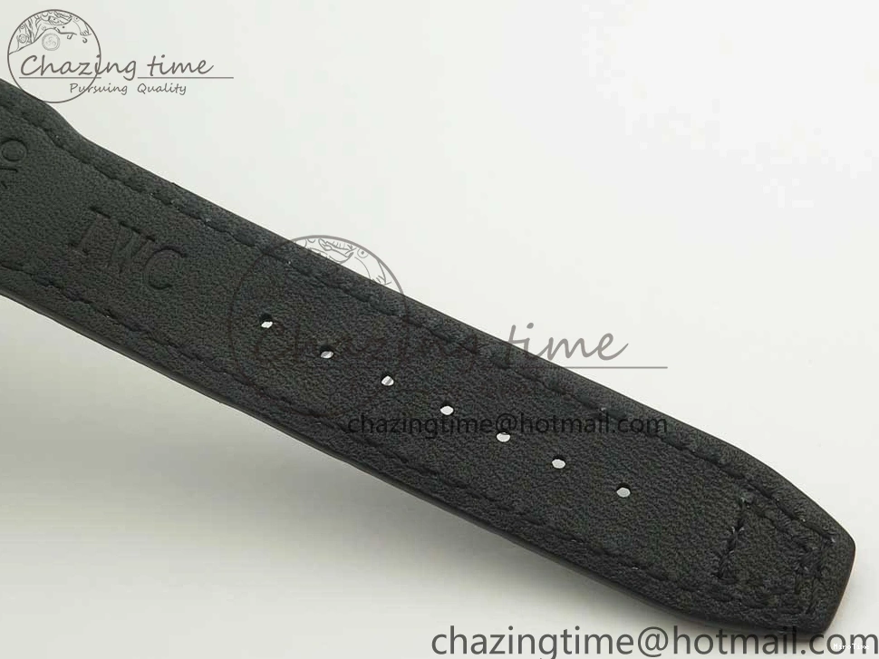 MIROTIME 0712 Pilot Chrono 377725 SS ZF 1:1 Best Edition White Dial on Black Leather Strap A Soft 7183